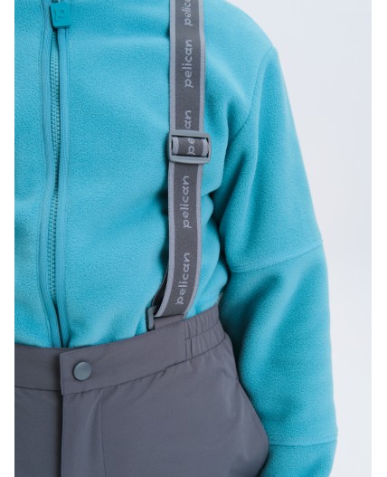 Полукомбинезон детский Темно-серый(43)