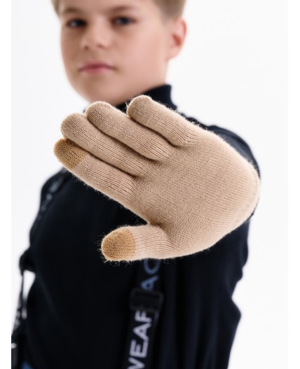 Перчатки детские Песочный(34)