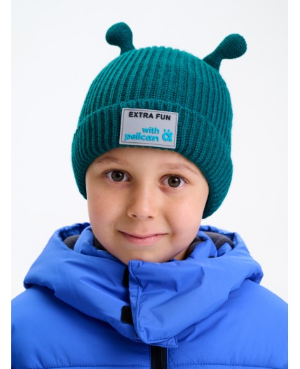 Шапка детская Изумрудный(14)