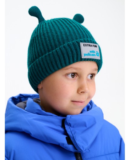Шапка детская Изумрудный(14)