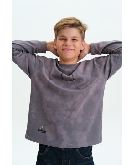 Джемпер для мальчиков Серый(40)