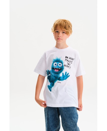 Футболка для мальчиков Белый(2)