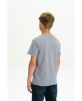 Футболка для мальчиков Серый(40)