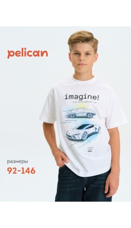 Футболка для мальчиков Белый(2)