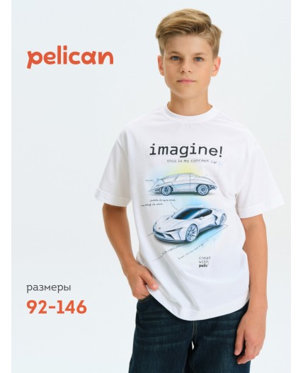 Футболка для мальчиков Белый(2)