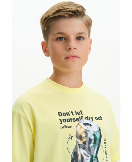 Футболка для мальчиков Ванильный(7)