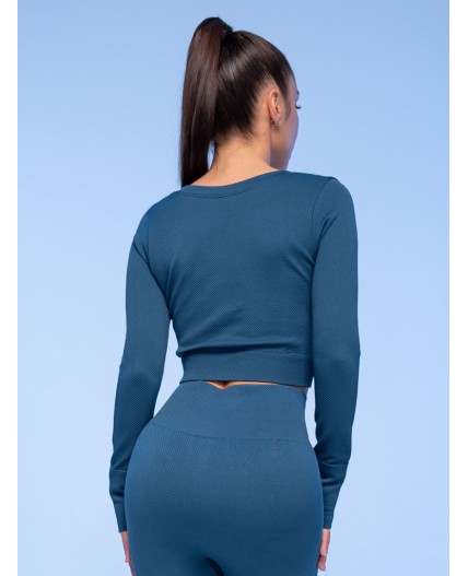 Джемпер спортивный женский Морская волна(29)