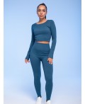 Джемпер спортивный женский Морская волна(29)