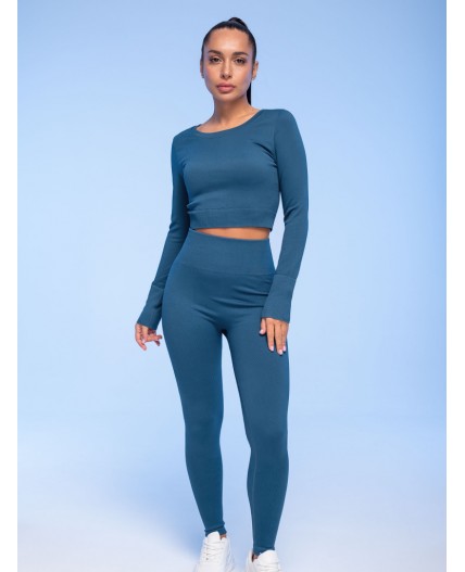 Джемпер спортивный женский Морская волна(29)