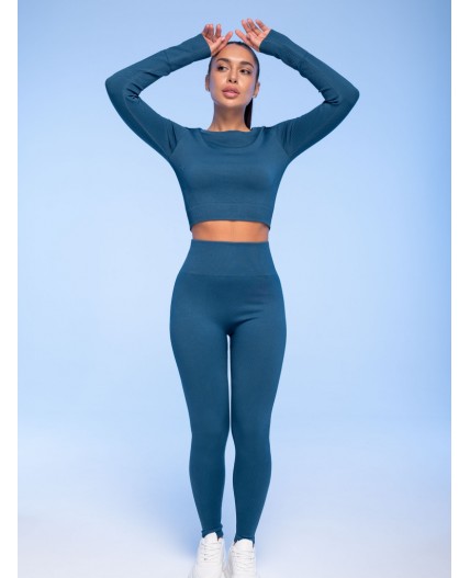 Джемпер спортивный женский Морская волна(29)