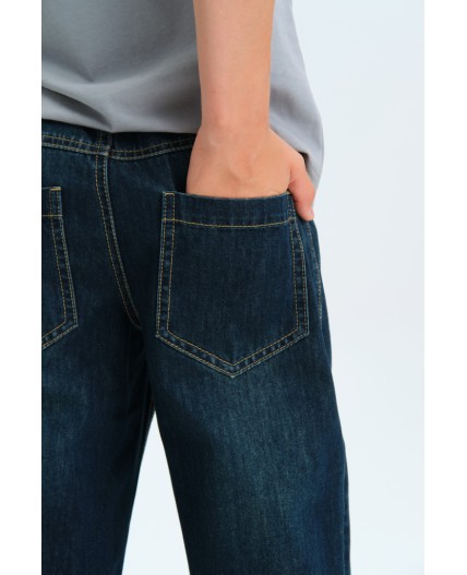 Брюки для мальчиков Темно-синий(54)