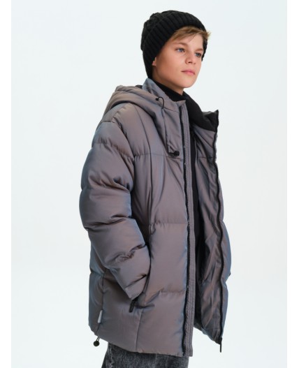 Куртка для мальчиков Серый(40)