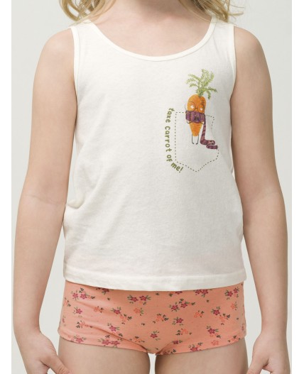 Майка для девочек Белый(2)