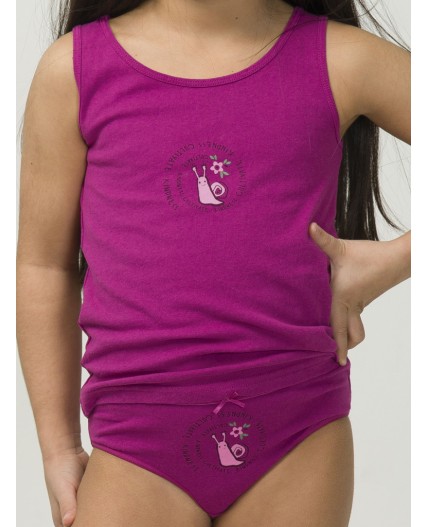 Майка для девочек Пурпурный(36)