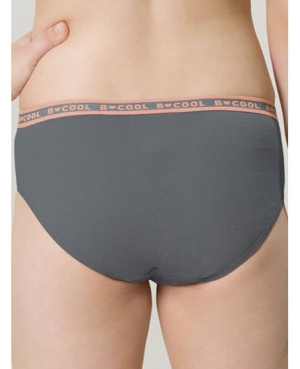 Трусы для девочек Светло-серый/персиковый/изумрудный(53/33/14)