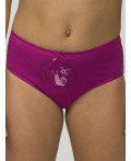 Трусы для девочек Персиковый/пурпурный/пурпурный(33/36/36)