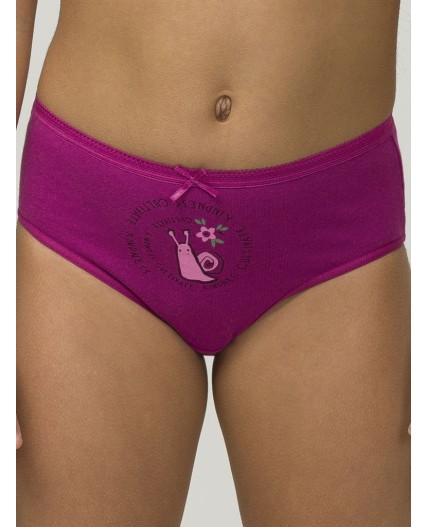 Трусы для девочек Персиковый/пурпурный/пурпурный(33/36/36)