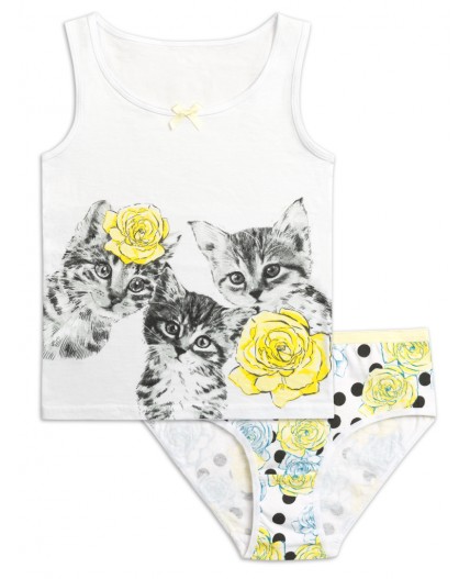 Комплект для девочек Белый(2)