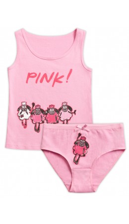 Комплект для девочек Розовый(37)