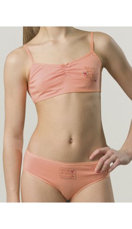 Комплект для девочек Персиковый(33)