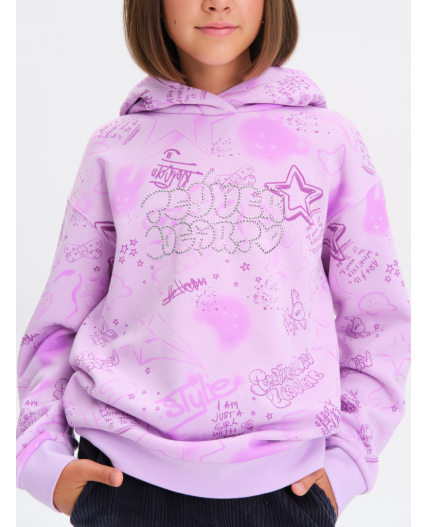 Толстовка для девочек Розовый(37)