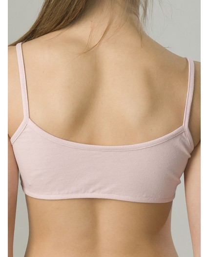 Майка для девочек Ванильный/пудра(7/35)