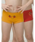 Трусы для девочек Красный/оранжевый(18/31)