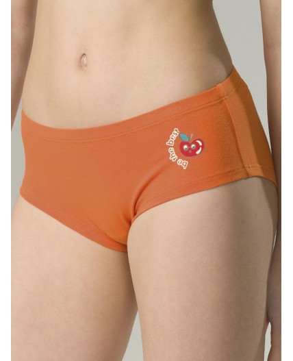 Трусы для девочек Терракотовый/оранжевый(44/31)