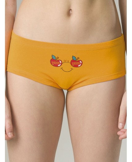 Трусы для девочек Терракотовый/оранжевый(44/31)