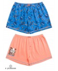 Трусы для мальчиков Синий/оранжевый(41/31)