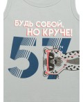 Майка для мальчиков Серый(40)