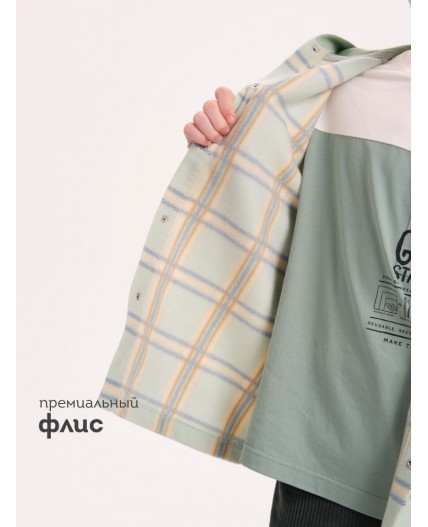 Куртка для мальчиков Светло-зеленый(60)