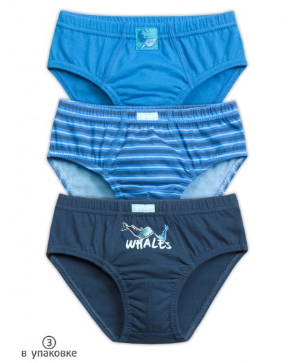 Трусы для мальчиков Синий/синий/темно-синий(41/41/54)