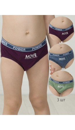 Трусы для мальчиков Джинс/черника/хаки(10/48/47)