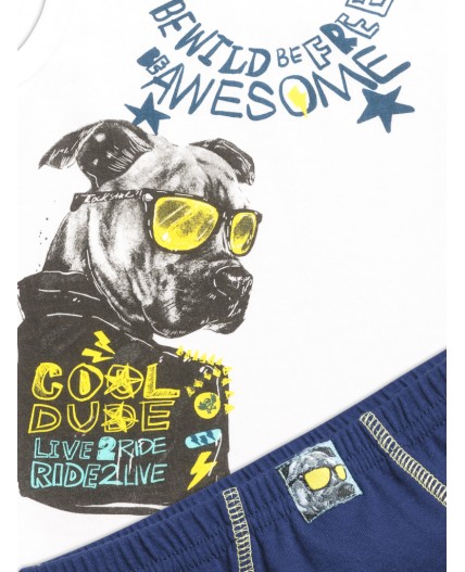 Комплект для мальчиков Белый(2)