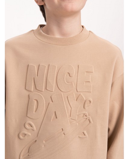 Толстовка для мальчиков Песочный(34)