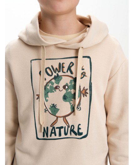 Толстовка для мальчиков Кремовый(19)