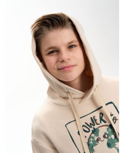 Толстовка для мальчиков Кремовый(19)