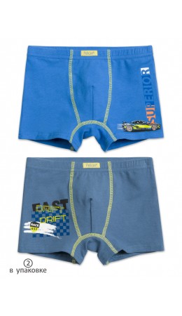 Трусы для мальчиков Синий/серый(41/40)