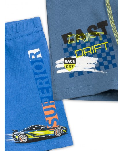 Трусы для мальчиков Синий/серый(41/40)