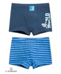 Трусы для мальчиков Темно-синий/синий(54/41)