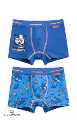 Трусы для мальчиков Темно-синий/синий(54/41)