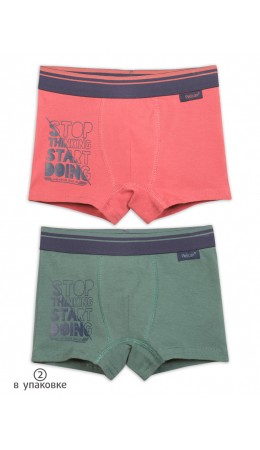 Трусы для мальчиков Терракотовый/хаки(43/47)