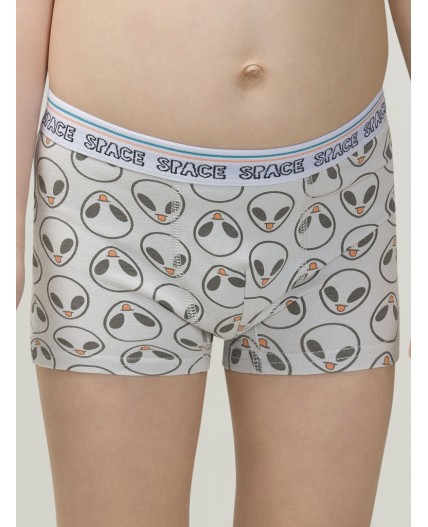 Трусы для мальчиков Сиреневый/светло-серый(42/53)