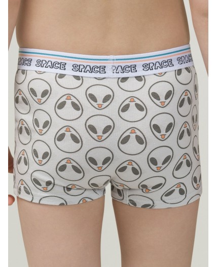 Трусы для мальчиков Сиреневый/светло-серый(42/53)