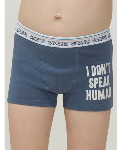 Трусы для мальчиков Сиреневый/светло-серый(42/53)