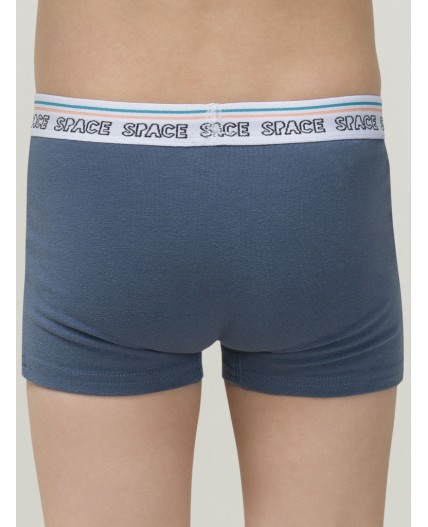 Трусы для мальчиков Сиреневый/светло-серый(42/53)