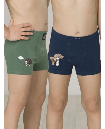 Трусы для мальчиков Хаки/джинс(47/10)