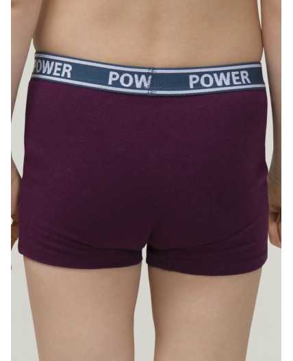 Трусы для мальчиков Черника/хаки(48/47)