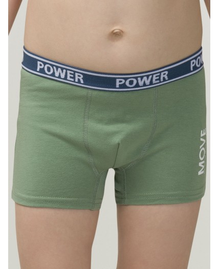 Трусы для мальчиков Черника/хаки(48/47)